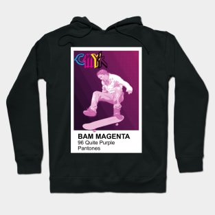 CMYK Bam Magenta Hoodie